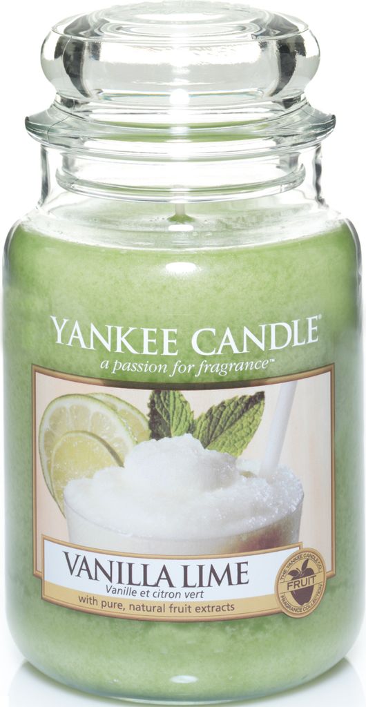 'YANKEE CANDLE Vanilla Lime ', Large Jar (623g)