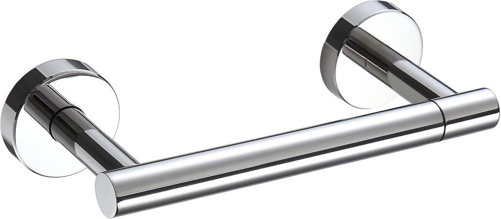 Porte-Papier Toilette verchromt – Acier Inoxydable SUS304 – Double Potato Pivotant – Salle de Bain