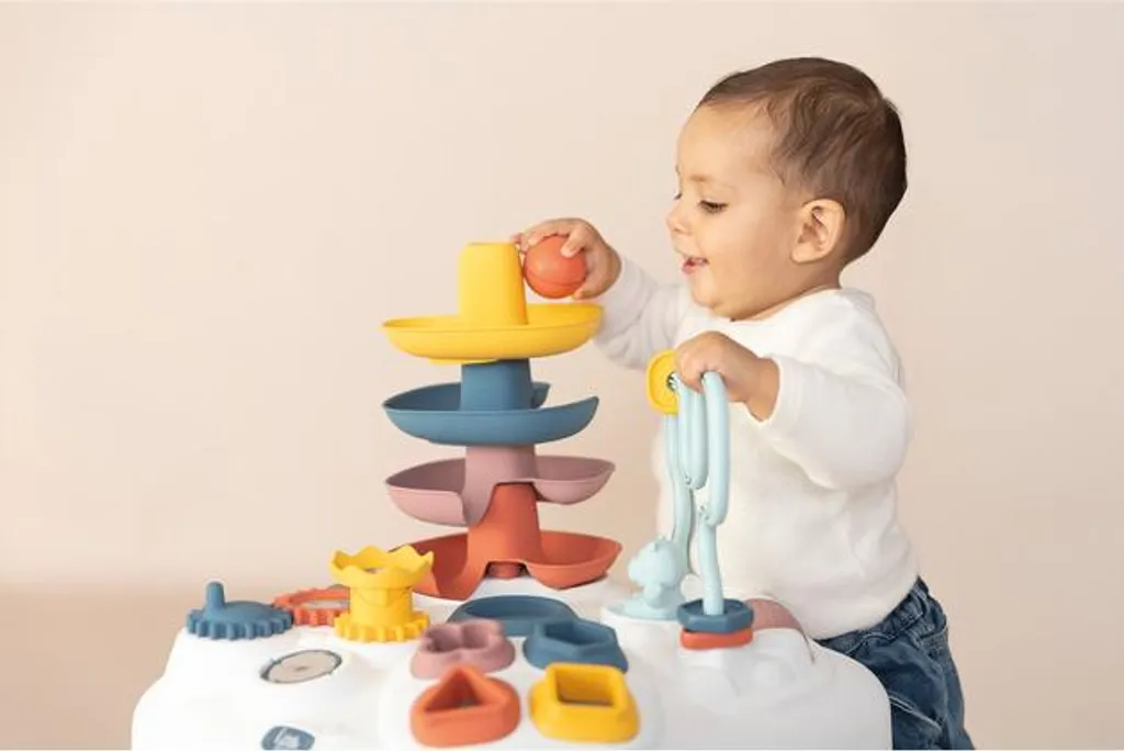 Smoby SAS Little Smoby Table d'Activité Premier Âge Multicolore Bébé - 7