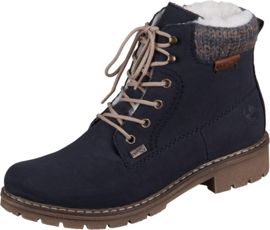 Rieker Veterschoenen Hoog  Veterschoenen Hoog - Blauw - Image du produit 