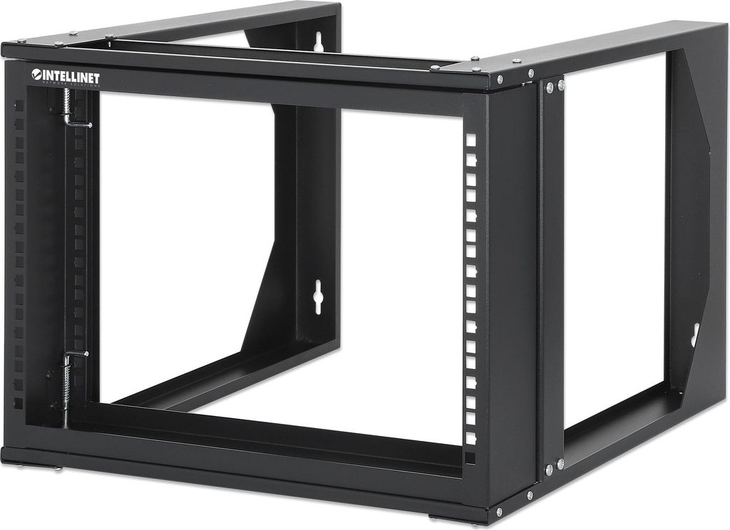 INTELLINET 19" Open Frame Rack 2 Schienen 6HE T:450mm schwrz