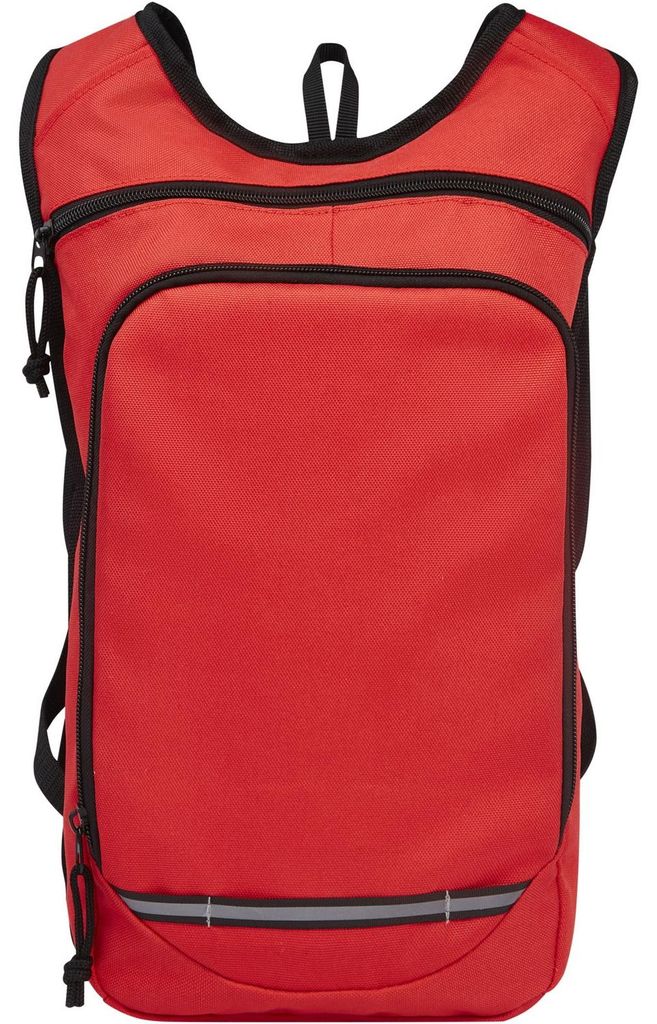 L-Merch - Rucksack, Sport, Reflektierende Details LT5027 (Einheitsgröße) (Rot)