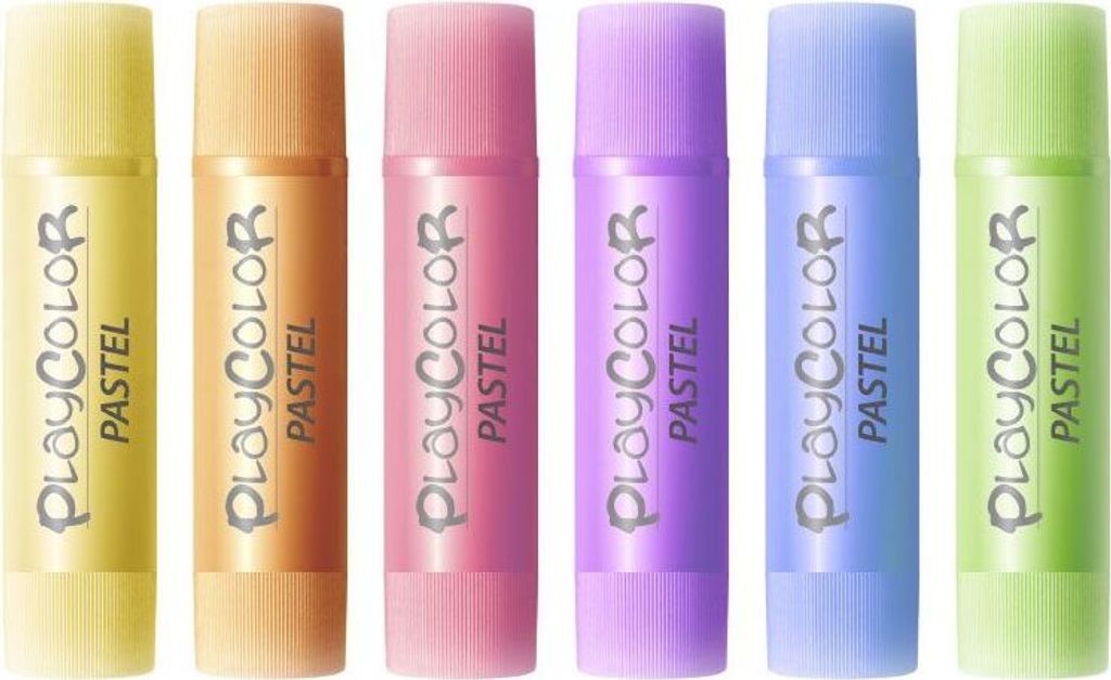 6 crayons de gouache pour enfants, couleurs pastel Image du produit 