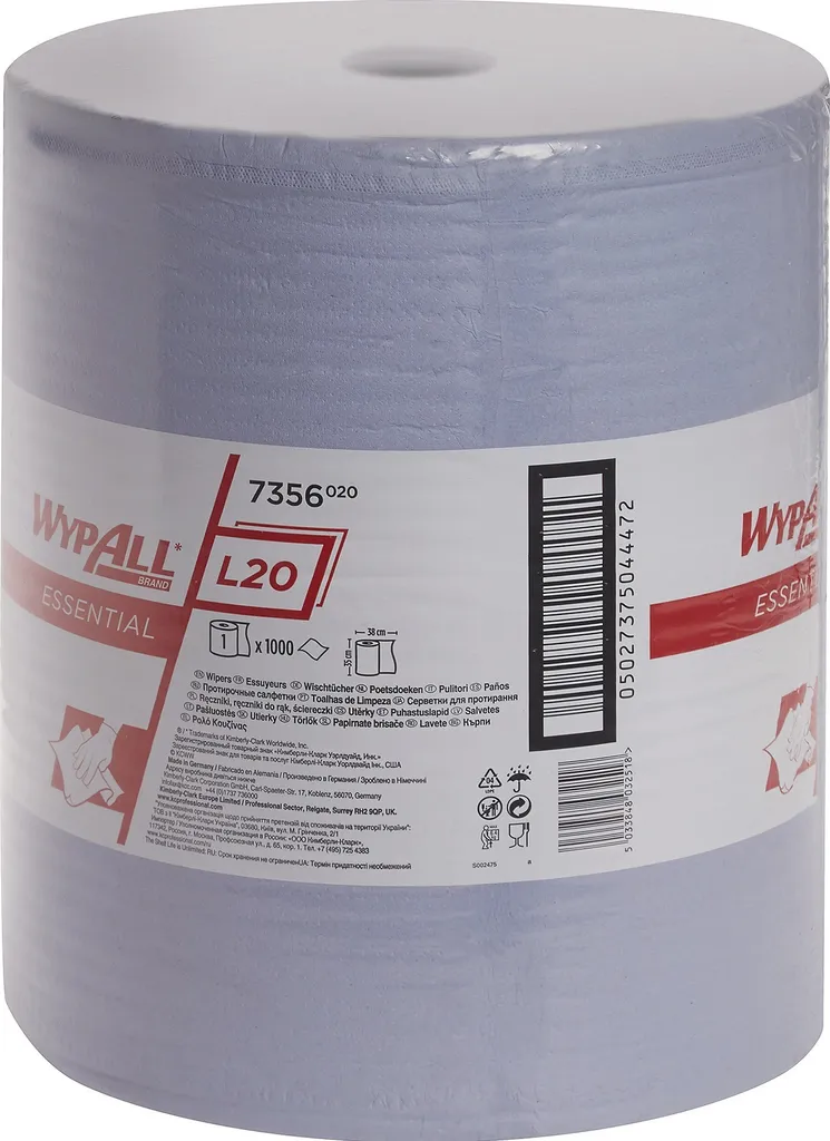 Wypall L20 7356: Il Miglior Panno Carta Blu per Casa e Lavoro