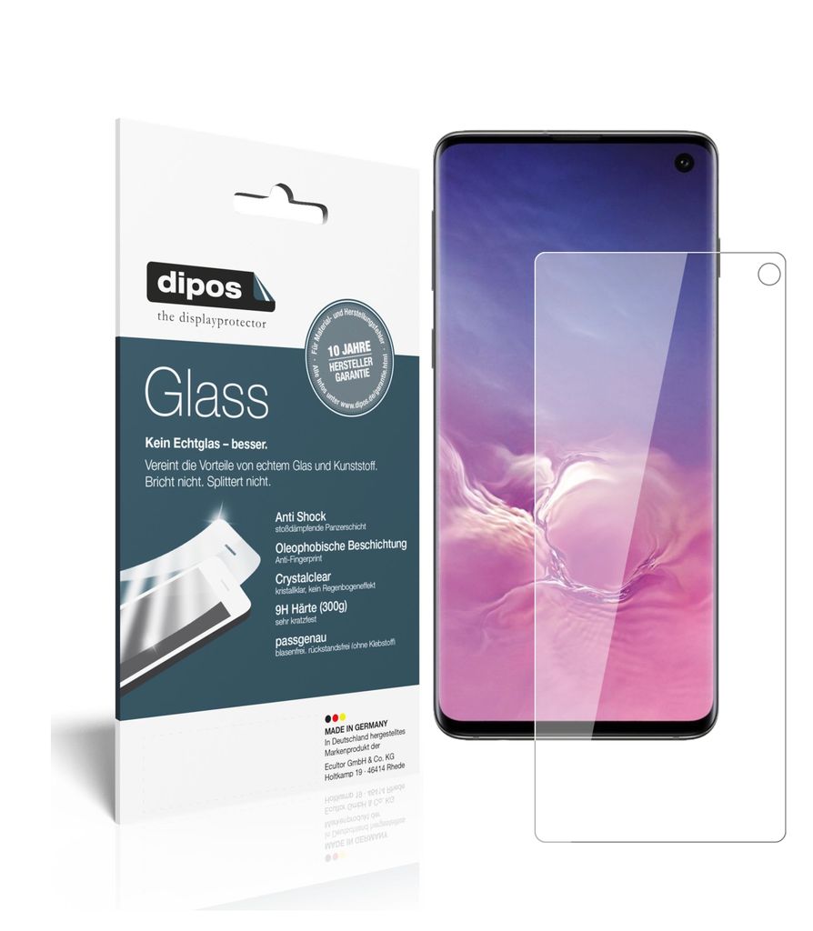 2x ochranná fólie pro Samsung Galaxy S10 - anti-shock 9H Obrázek produktu 