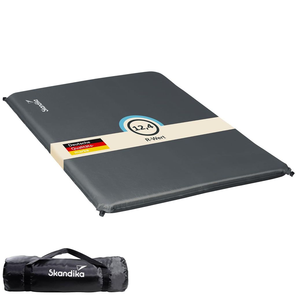 Skandika Doppel-Isomatte Easy Double | 10 cm dick, Produktbild 
