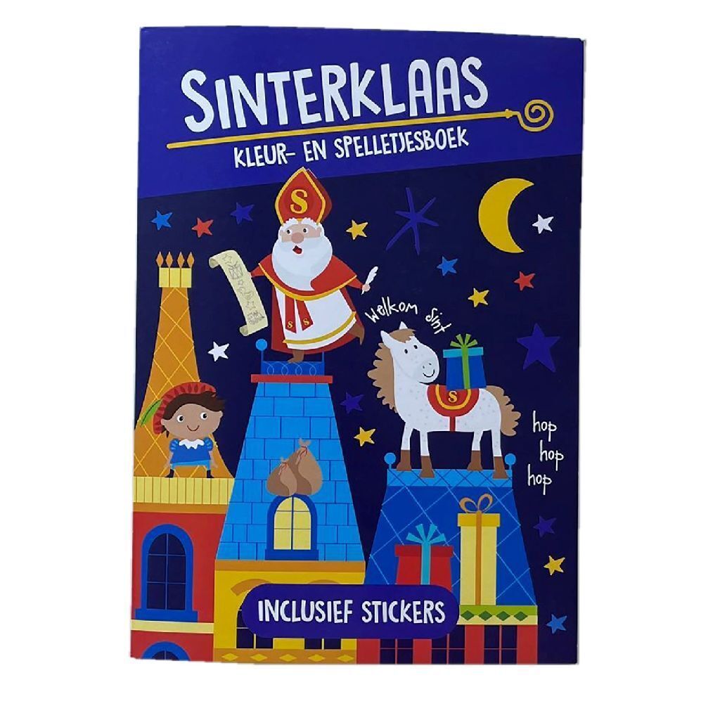 Basic Sinterklaas Malbuch und Aktivitätenbuch