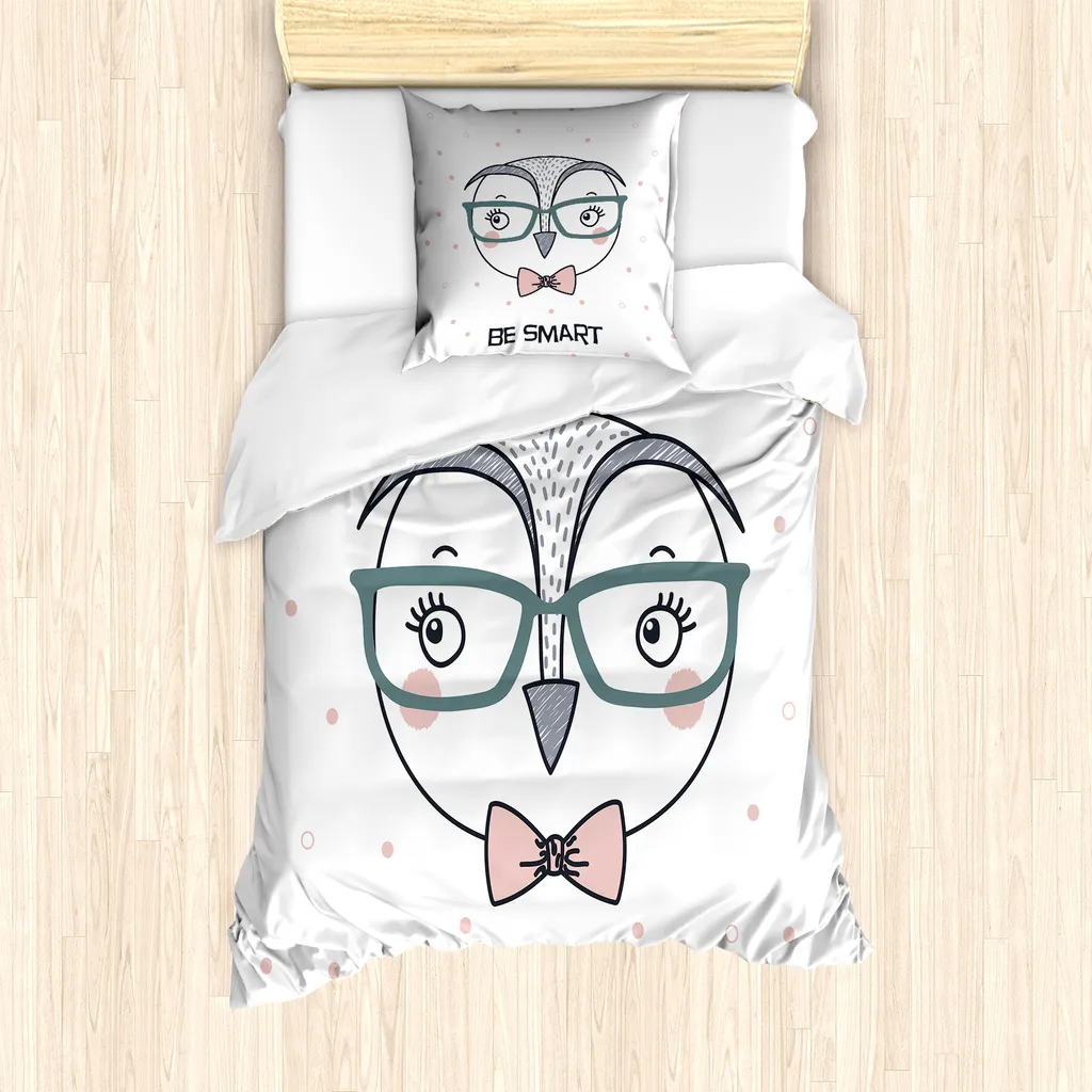 Set Letto ABAKUHAUS Owl Boy 135x200 - Design Urban Gufo & Antiacaro