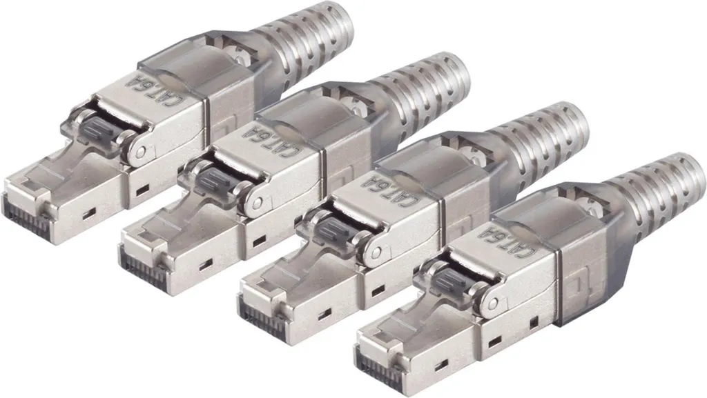 Câble Réseau RJ45 Cat6 pour Switch et Box Internet shiverpeaks - 4 unités