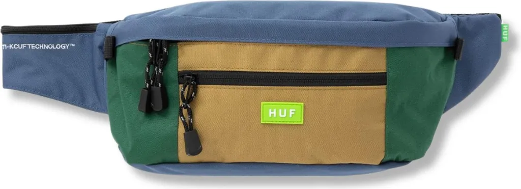 HUF Hyde Borsa Blu - Tracolla Uomo Sportiva e Resistente - 1