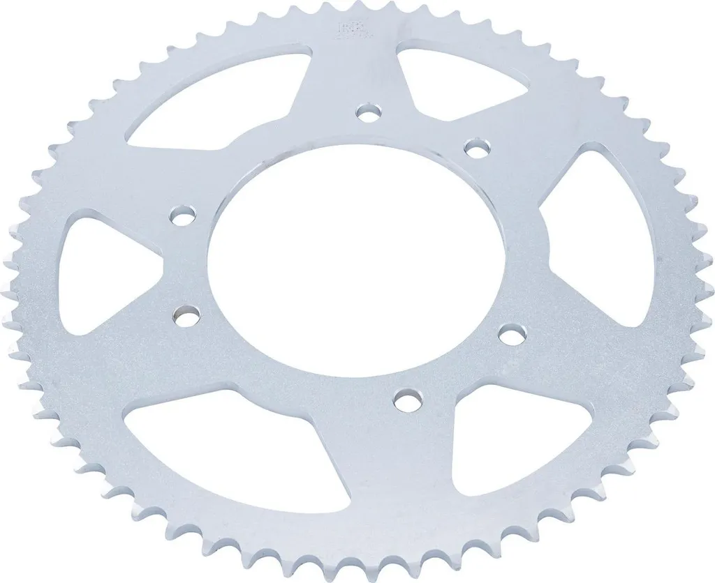 Pignon de chaîne RK 2125 pas 420 en acier argenté à 59 dents haute qualité