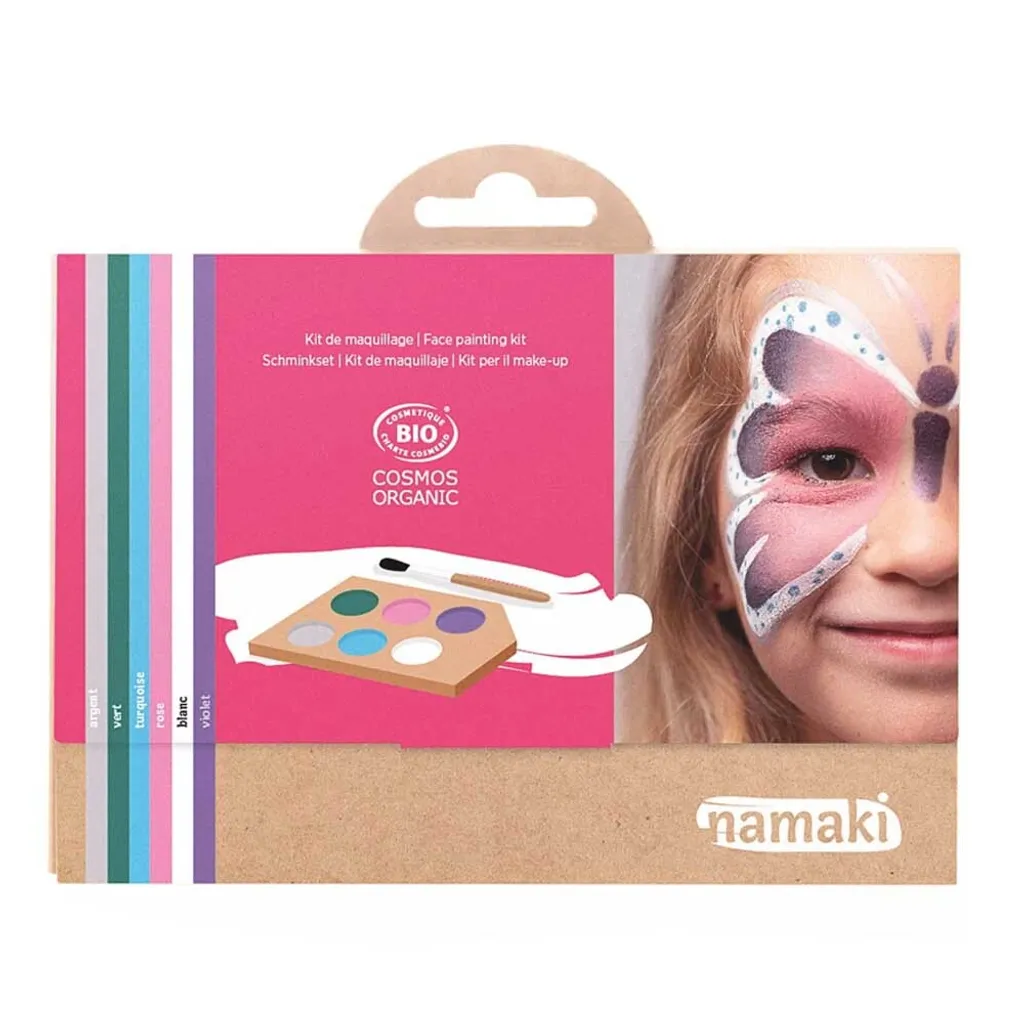 Kit maquillage mondes magiques 6 couleurs hypoallergénique sain