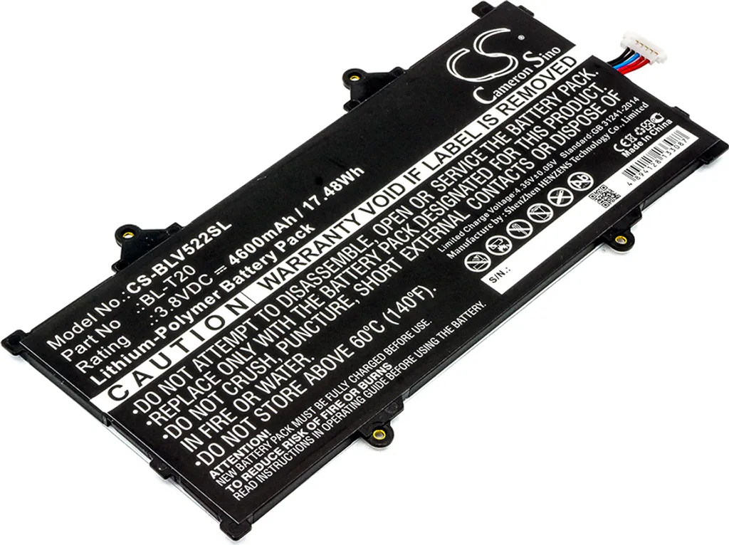 Batteria Ricambio BL-T20 per LG G Pad X 8.0 LTE V520 V521 | TECHTEK