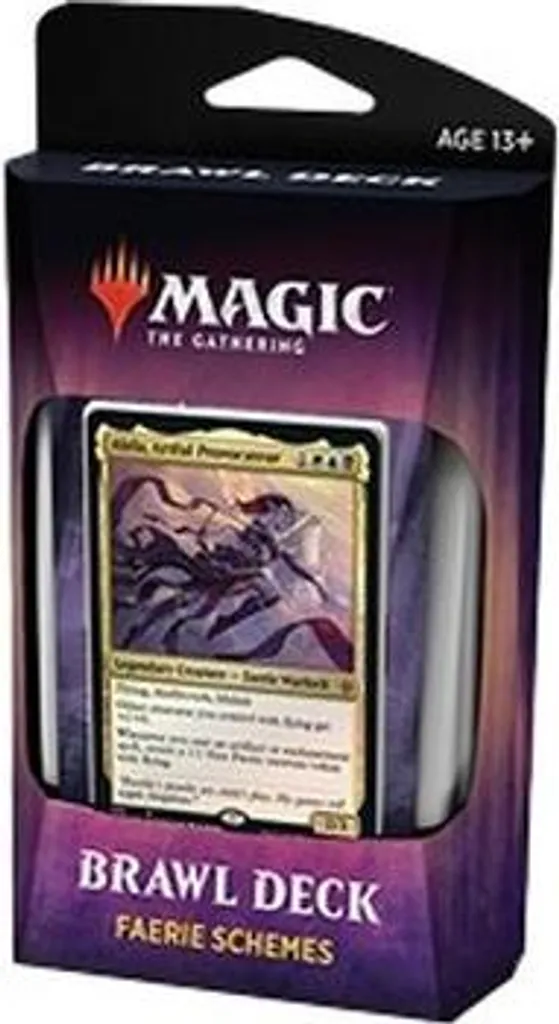 Jeu Magic Faerie Schemes Throne of Eldraine avec 60 Cartes Brawl