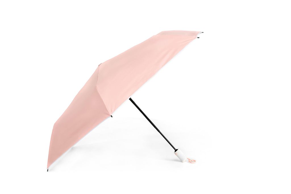 Damen-Faltschirm Meow, vollautomatisch, winddicht, rosa, KRAGO