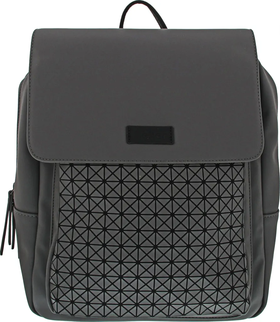 Sac à main Rieker H1649-40 Gris et Noir avec Bandoulière Ajustable