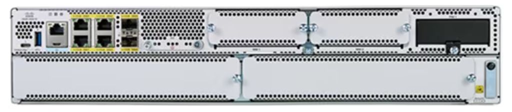 Cisco C8300-2N2S-6T Verbundener Gigabit Ethernet-Router Grau