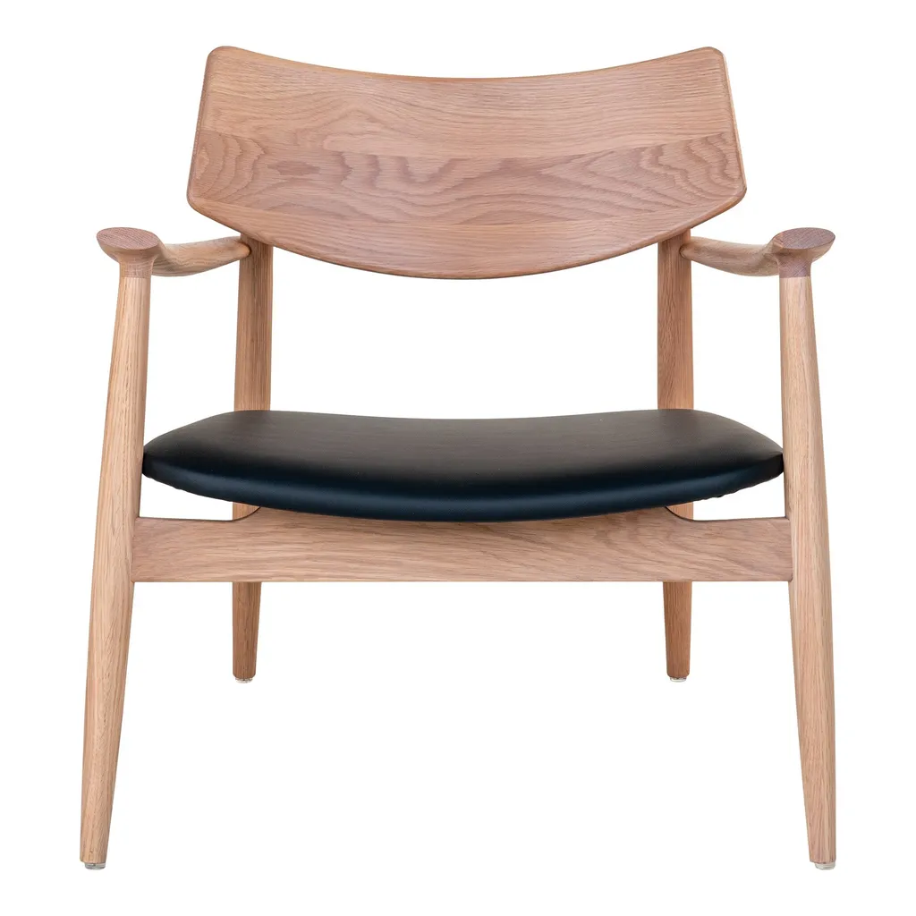 Fauteuil Olvera bicolore naturel et noir en fibres tressées main