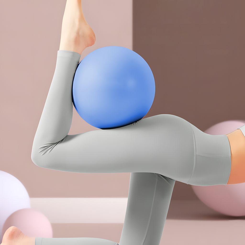 Cvičební míč 22 cm s pumpou Pilates Ball Pilates Ball Yoga Obrázek produktu 5