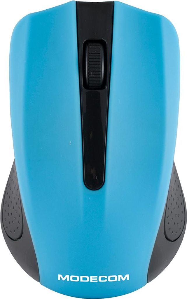 MODECOM MC-WM9 Optische Funkmaus Schwarz-Blau, 1200 DPI, Produktbild 