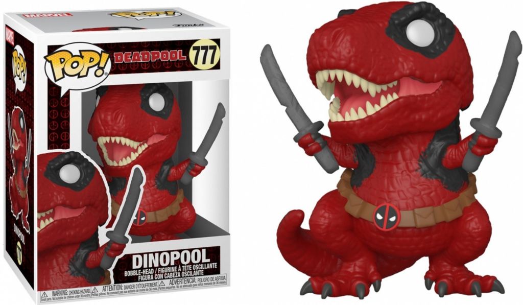 Figurka Funko Pop Marvel Deadpool 30th Dinopool - winylowa, Image du produit 