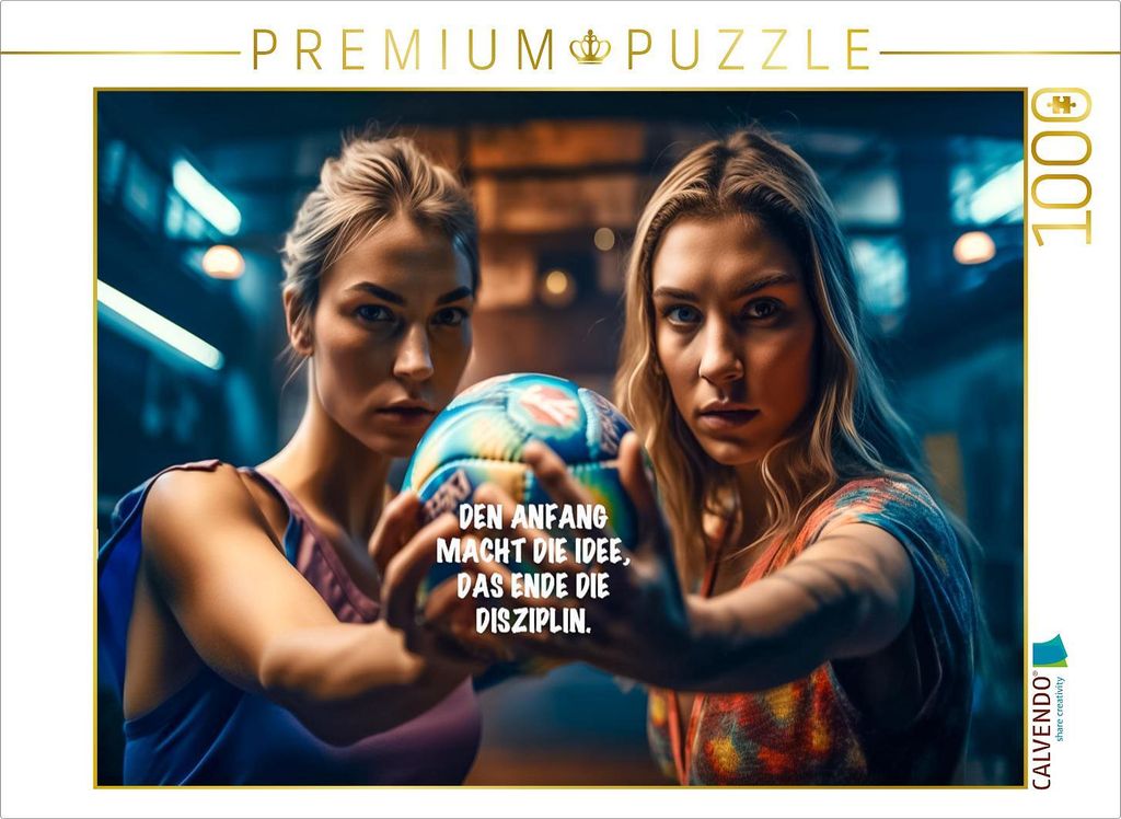 CALVENDO Puzzle Disziplin | 1000 Teile Lege-Größe 64x48cm Foto-Puzzle für glückliche Stunden