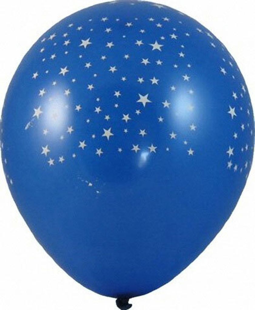 50x Luftballons 'Sterne' Ø 300 mm Größe 'L'