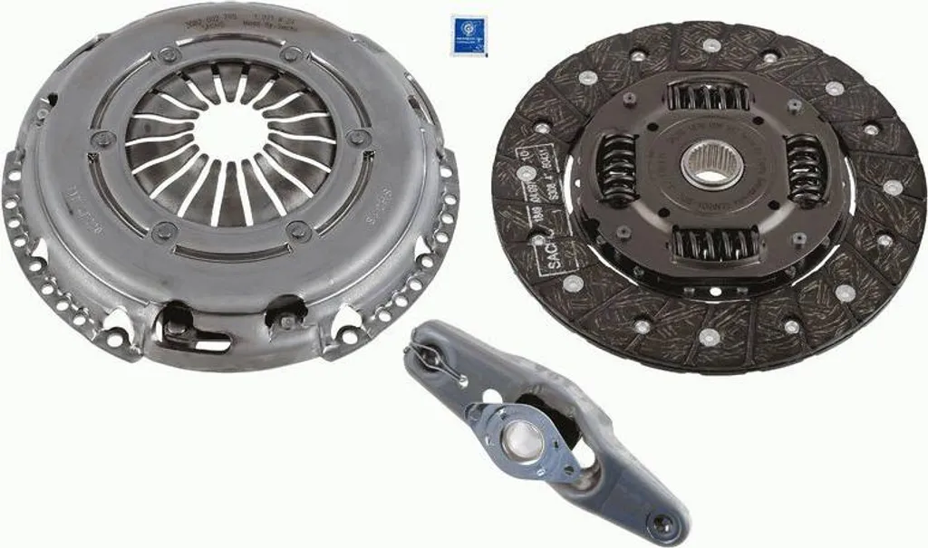 Kit d'embrayage renforcé SACHS 04C141016B pour citadines Polo et Ibiza