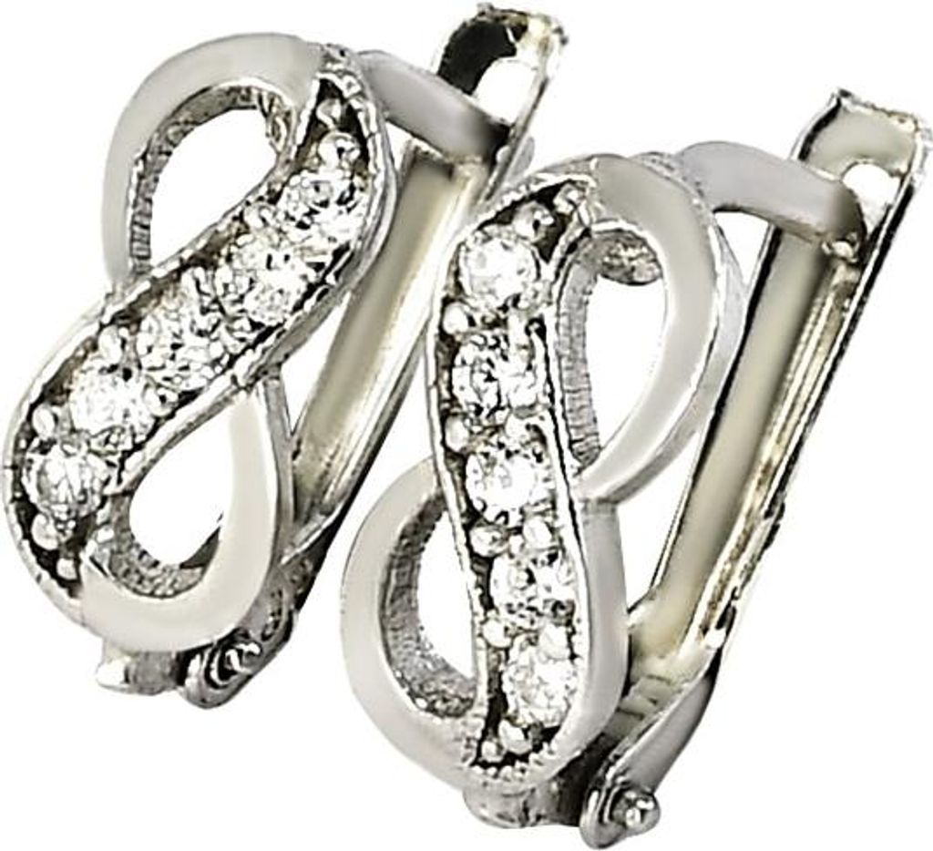 Silberne Ohrringe Glare 840