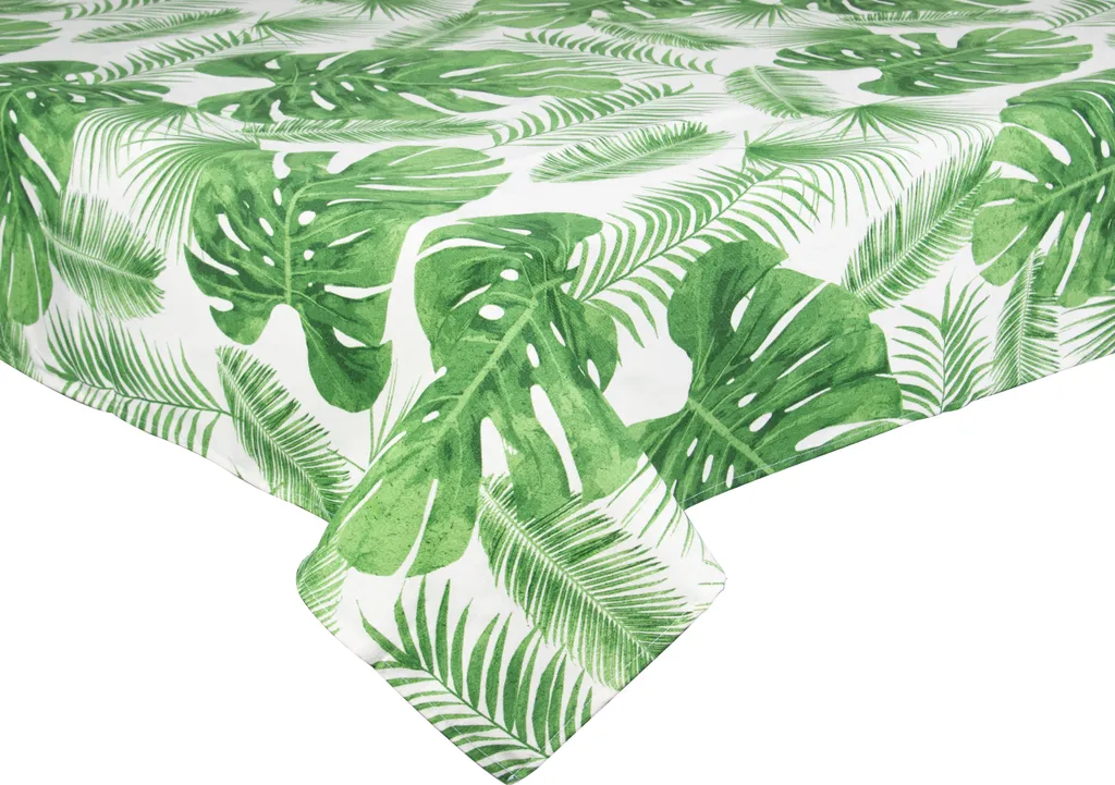 Excelsa Nappe Foliage en Coton 140x240 cm Multicolore pour Grande Table