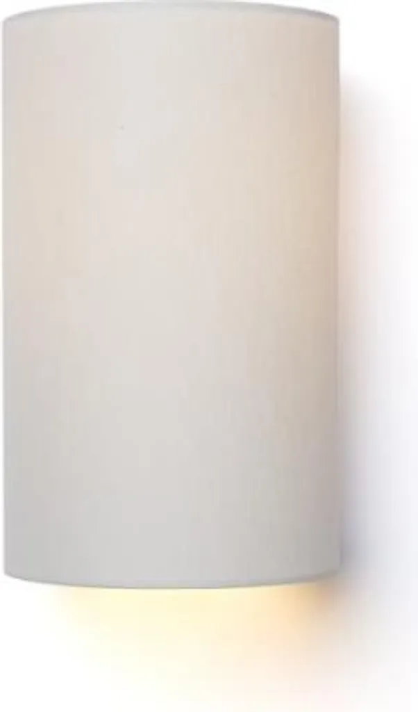 Applique RON W 15/25 Tessuto Grigio: La Luce che Arreda la Casa