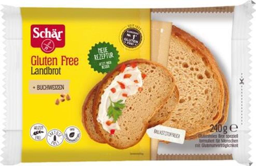 Schär Landbrot glutenfrei 240g Produktbild 