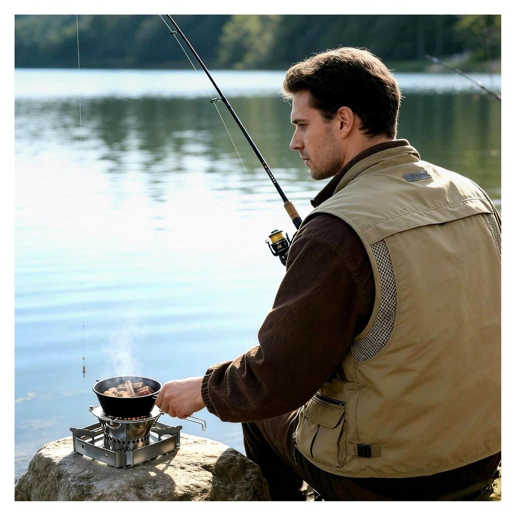 Dampfgareinsatz für Töpfe | Runder Edelstahl Lebensmittelhalter | Vielseitiges Kochgitter | Für Urlaub, Camping, Wandern, Outdoor-Kochen und Gri...