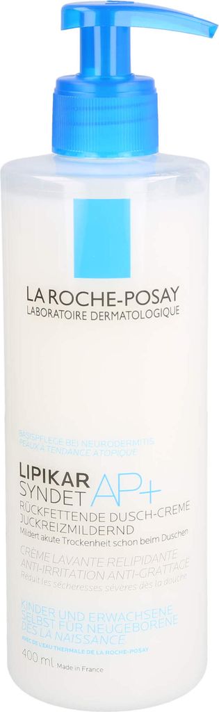 La Roche-Posay Lipikar Syndet AP+ Cream Wash schützende und reinigende Nährcreme gegen Hautreizungen 400 ml