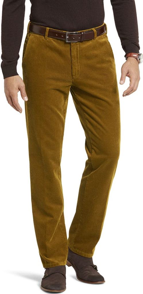 MEYER BONN PREMIUM CORD LONG STRETCH camel 2-8549-44 28