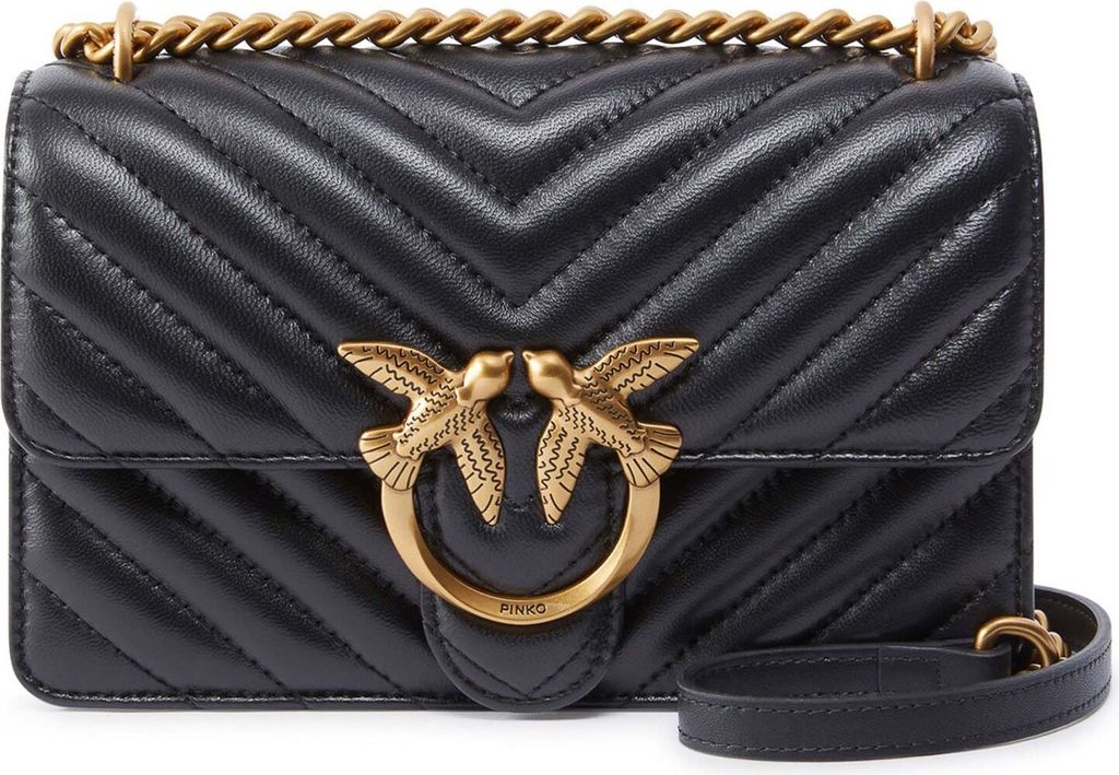 PINKO Damen Reisetaschen 100074A0GK-Z99Q Farbe: Schwarz Größe: Einheitsgröße