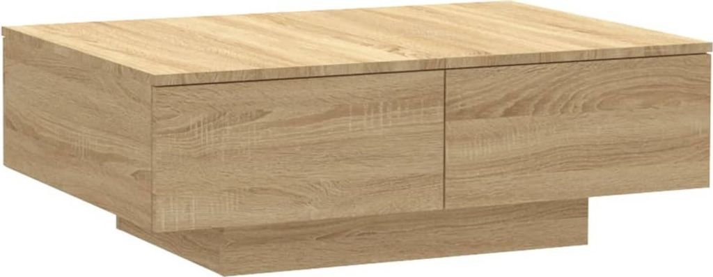 vidaXL Konferenční stolek Sonoma Dub 90x60x31 cm Materiál Obrázek produktu 