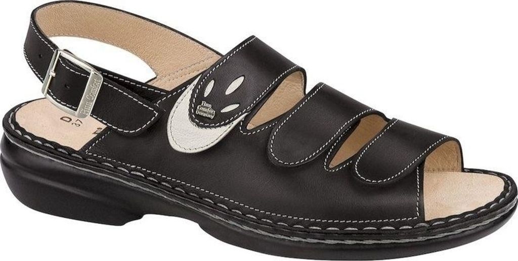 Outdoor Sandalen für Damen in schwarz