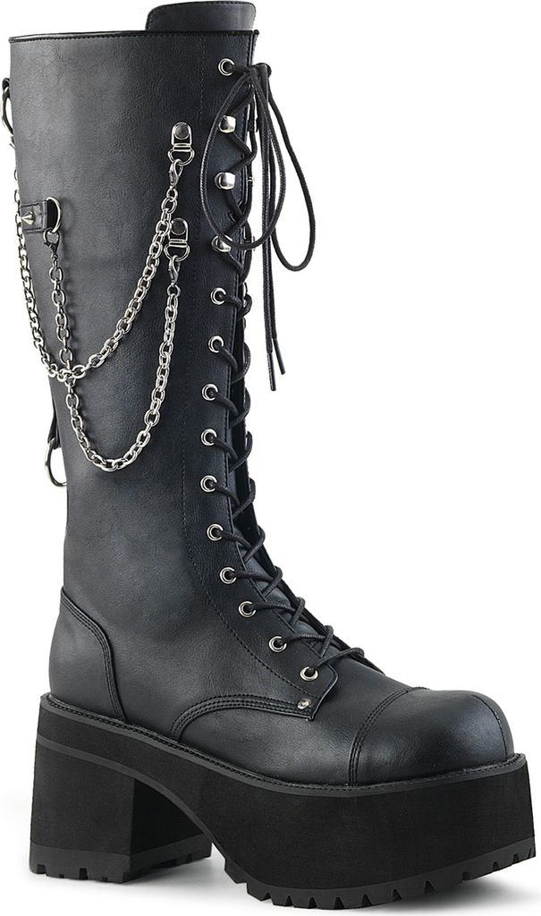 RANGER-303 Uni Boots von DemoniaCult, Schwarz EU 38, US 6