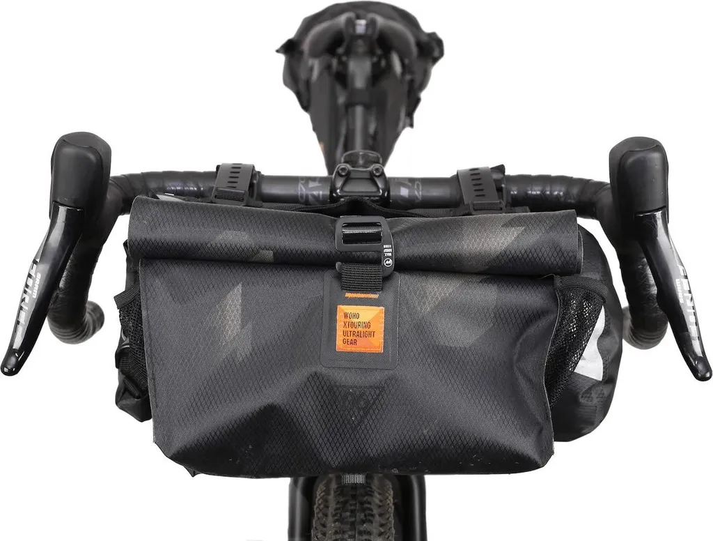 Support de Sacoche Guidon Vélo X-Touring Noir pour Voyage et Gravel Woho