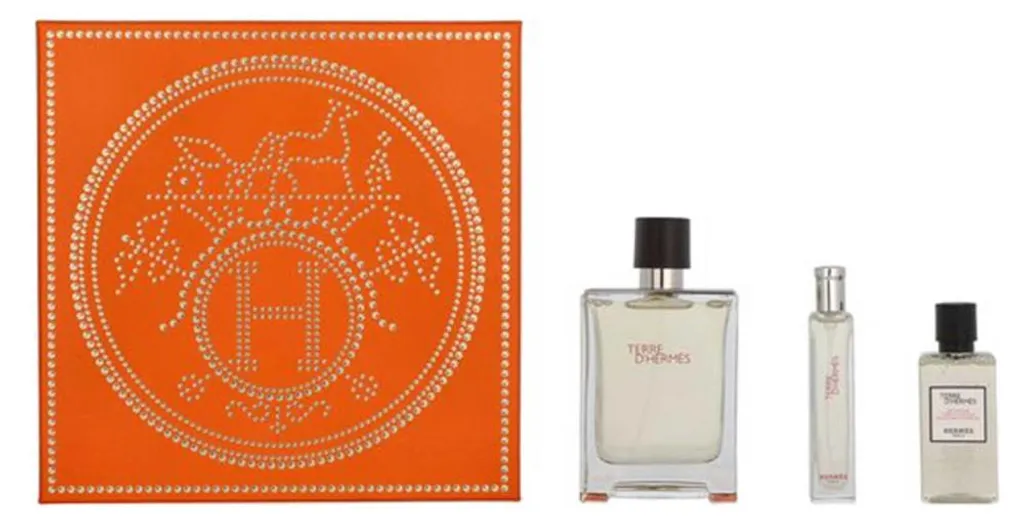 Terre d'Hermès Eau de Toilette : Coffret Longue Tenue avec Gel Douche