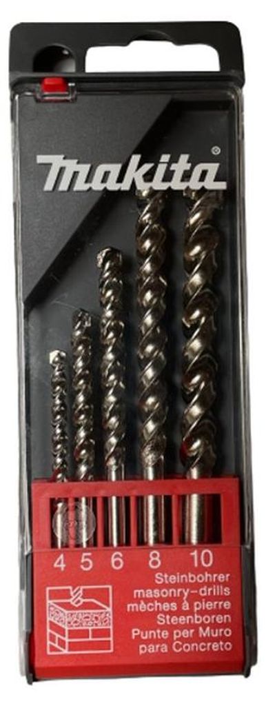 Makita Steinbohrer-Set 5tlg. P-54081 Ø 4 5 6 8 10 mm Produktbild 