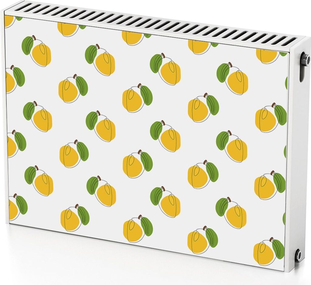 Mango – Magnetische Heizkörperabdeckung – 80x60 cm – Magnet Heizkörperabdeckung – 3D Würfel – Heizkörperverkleidung – Magnetische W...