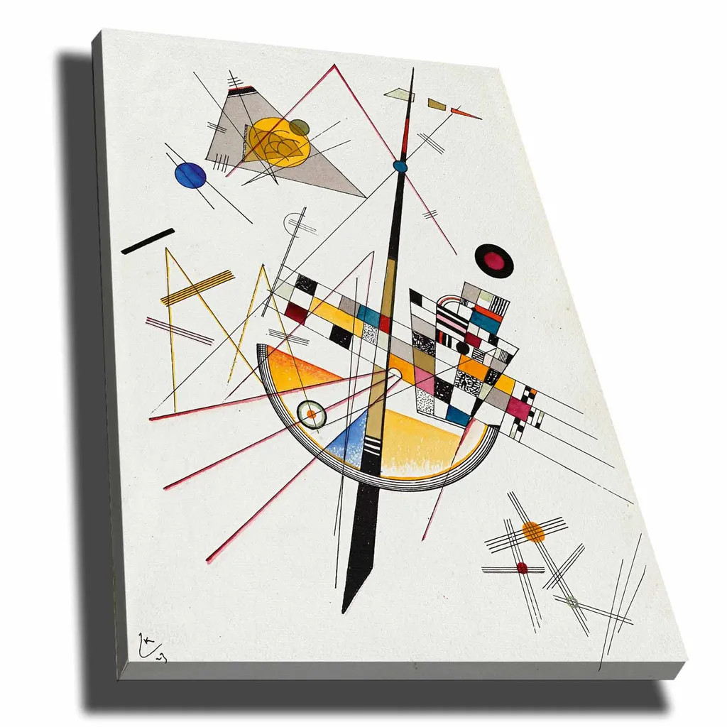 Décoration Murale Tableaux sur Toile 100% Coton Multicolore 70 x 100 cm VSL - 2