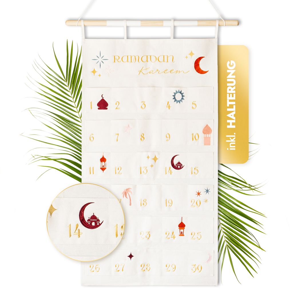 AMARI ® Ramadan Wandkalender aus Stoff mit | Kaufland.de