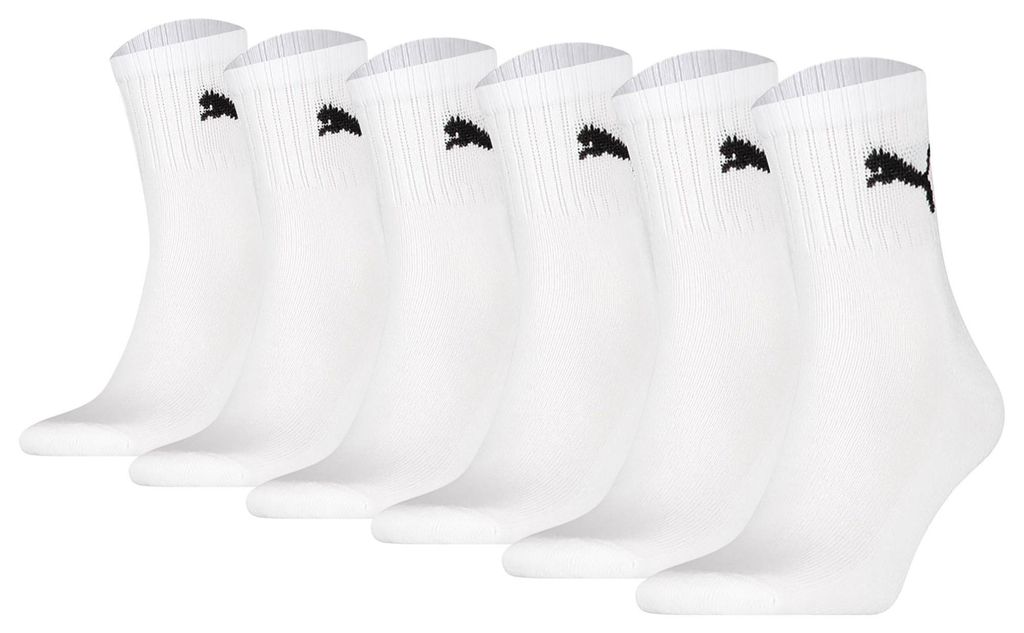 Puma Short Crew Socken Senior (6-pack) Produktbild 