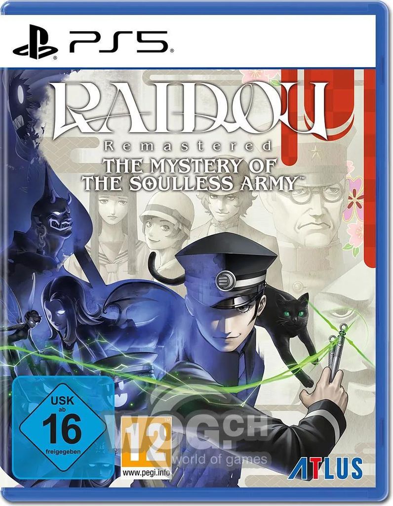 Raidou Remastered: Mystery of the Soulless Army PS5-Spiel