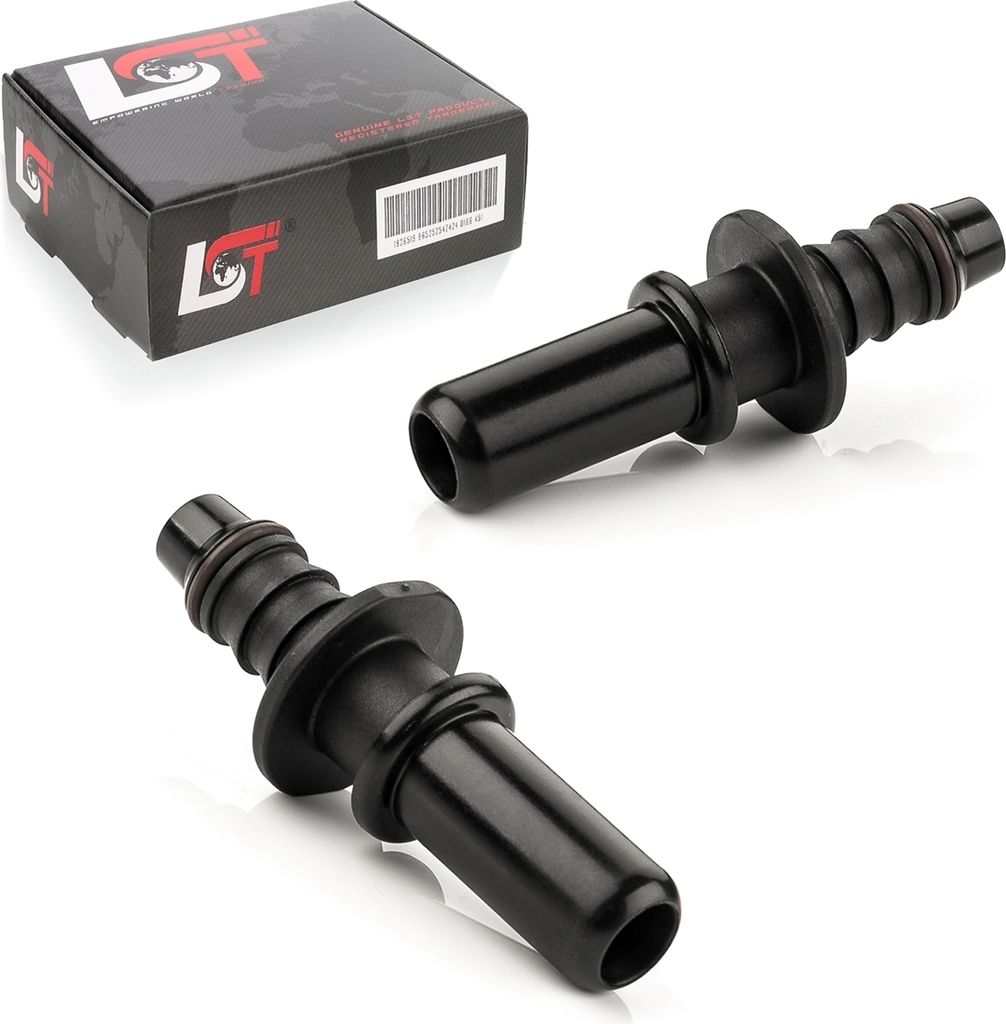 2x Gegenstück Schnellkupplung gerade Kraftstoffleitung 11,8 x 8 mm für BMW MINI