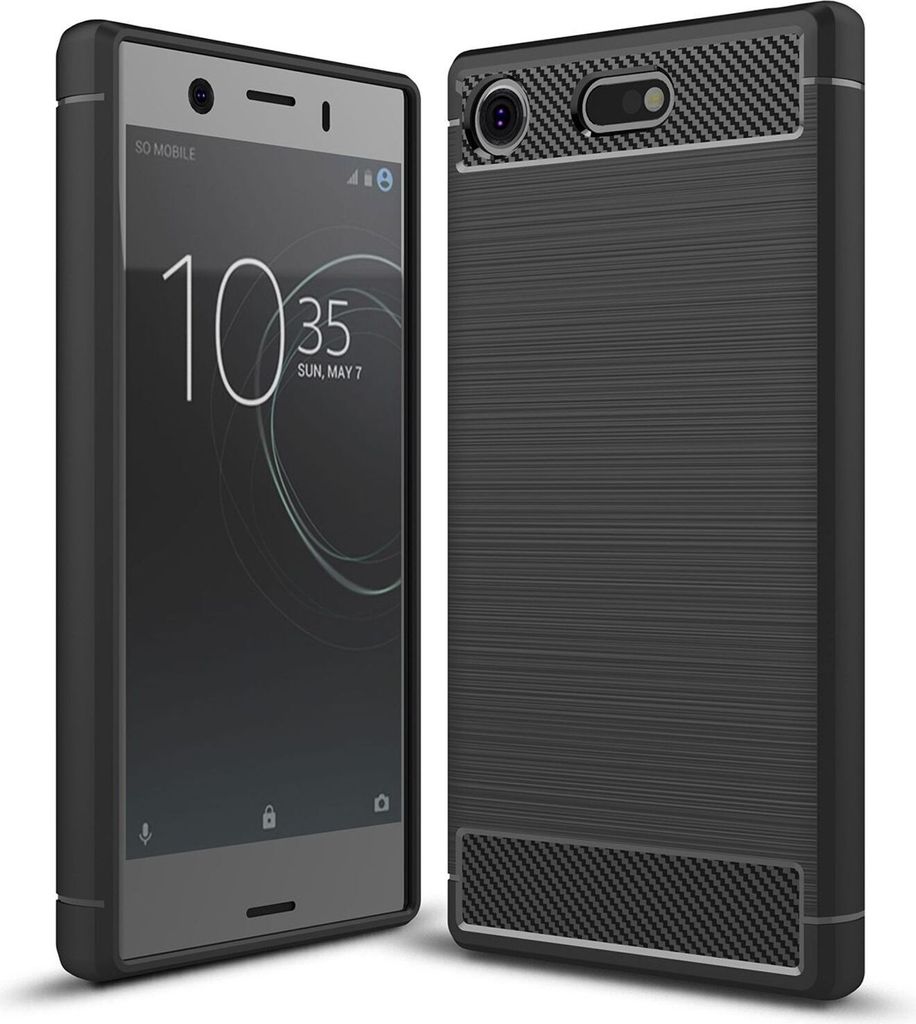 Sony Xperia XZ1 Compact Handy Hülle von NALIA, Silikon Case Cover, Dünner Schutz