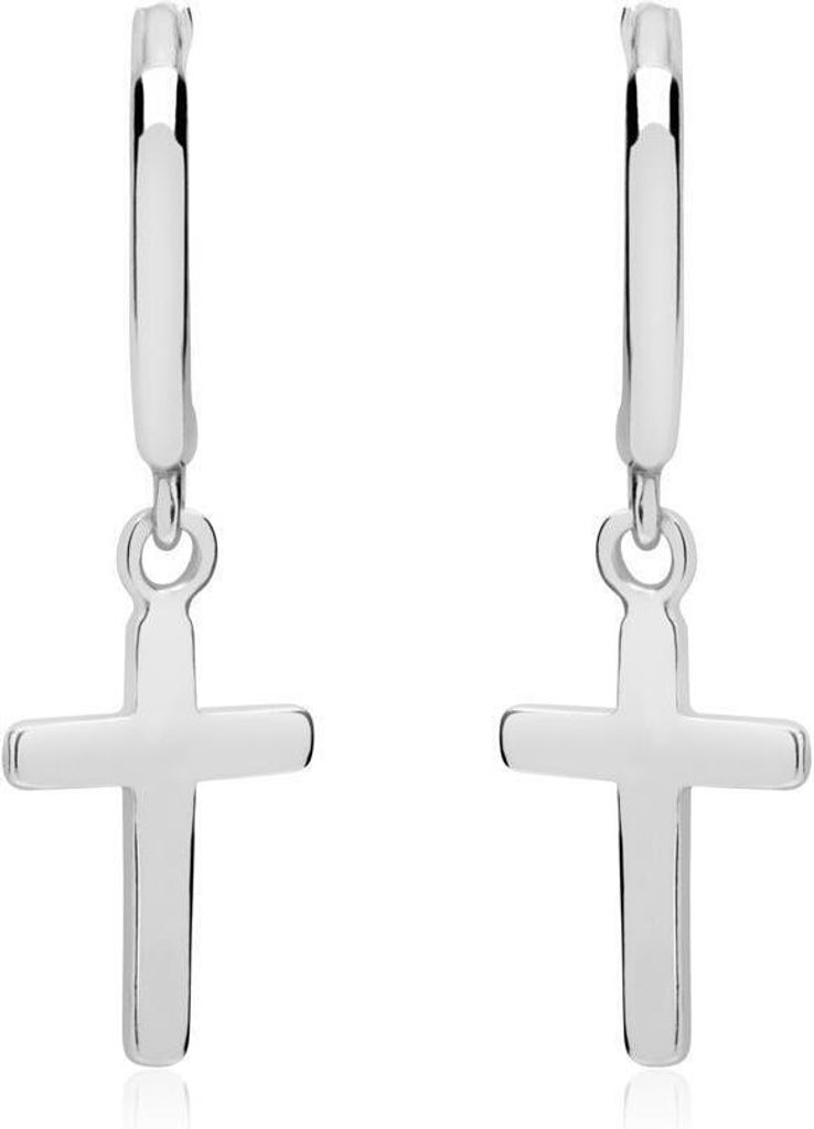 Creolen Kreuze 925er Sterlingsilber